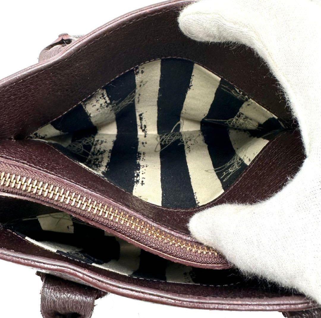 ヴィヴィアンウエストウッド　EXECUTIVE ハンドバック オーブ ブラウン