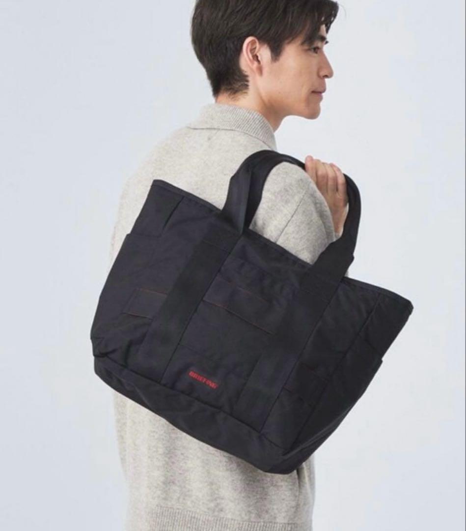 BRIEFING ✖ green label relaxing トートバッグ 黒