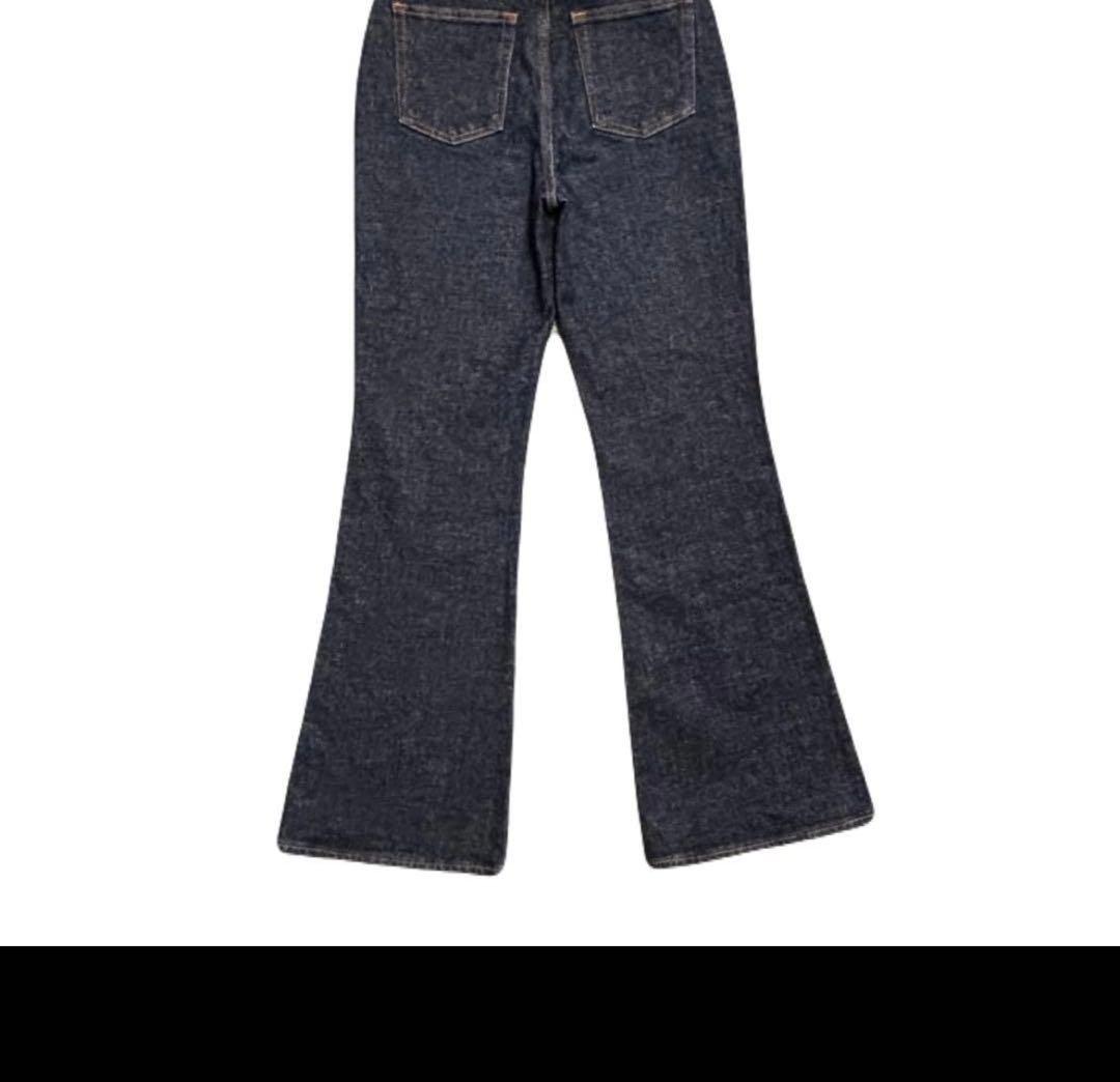 【未使用】希少 MOUSSY MVS FLARE フレア デニム 25 パンツ