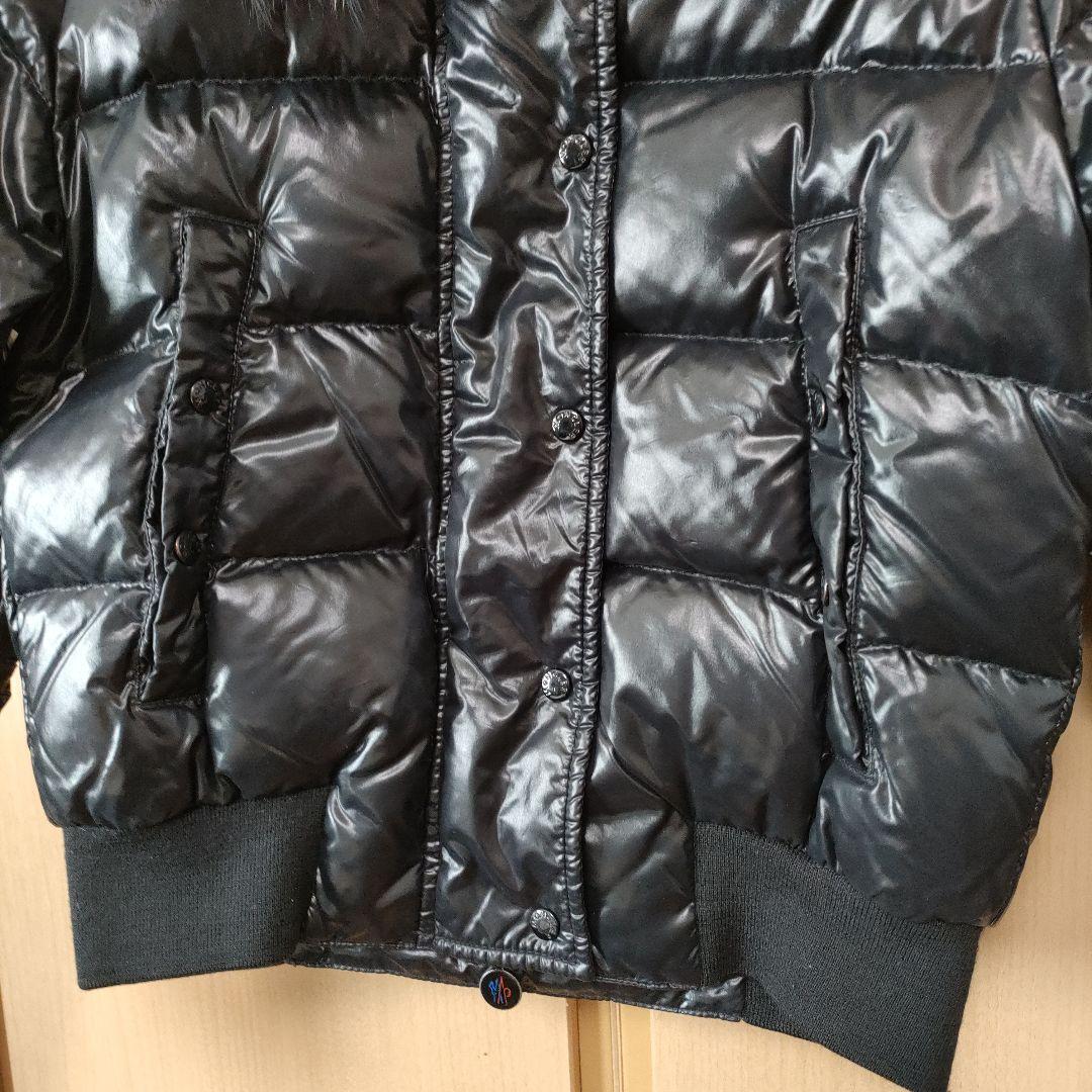 MONCLER モンクレール　ダウンジャケット　ALEPS　ショート丈　ブラック