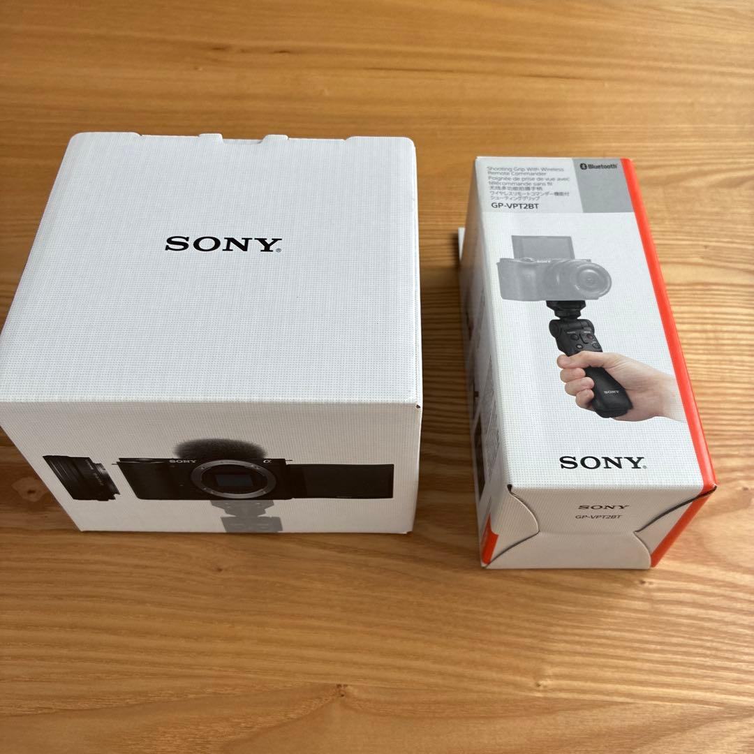 SONY ZV-E10レンズキット　シューティンググリップセット