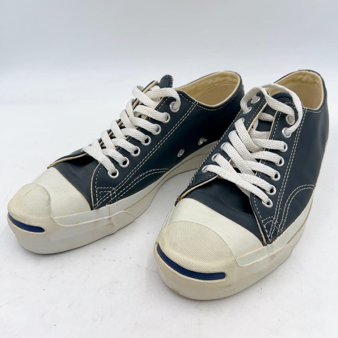 11B52 CONVERSE ジャックパーセル レザー USA製 25.5cm