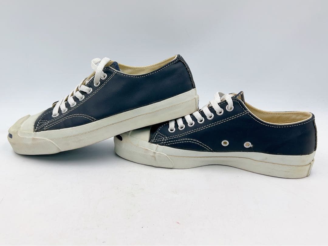 11B52 CONVERSE ジャックパーセル レザー USA製 25.5cm