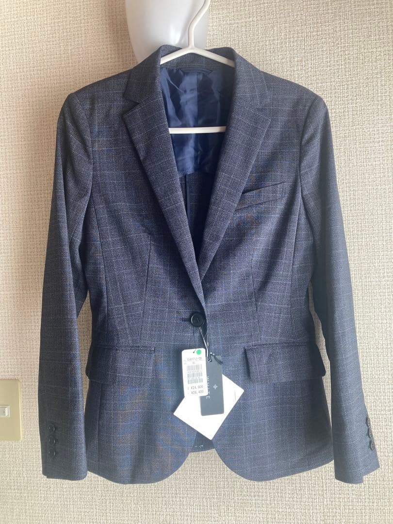 Sh!ori　新品タグ付き　スーツスクエア　グレンチェック　パンツスーツ