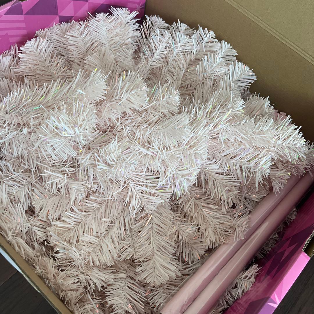 フランフラン　クリスマスツリー スターターセット　ピンク　１５０センチ