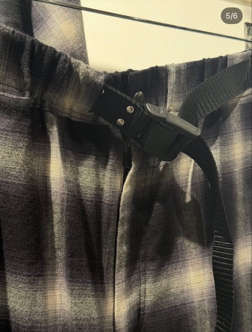 新品 THREEFACE OMBRE CHECK SETUP オンブレ Mサイズ