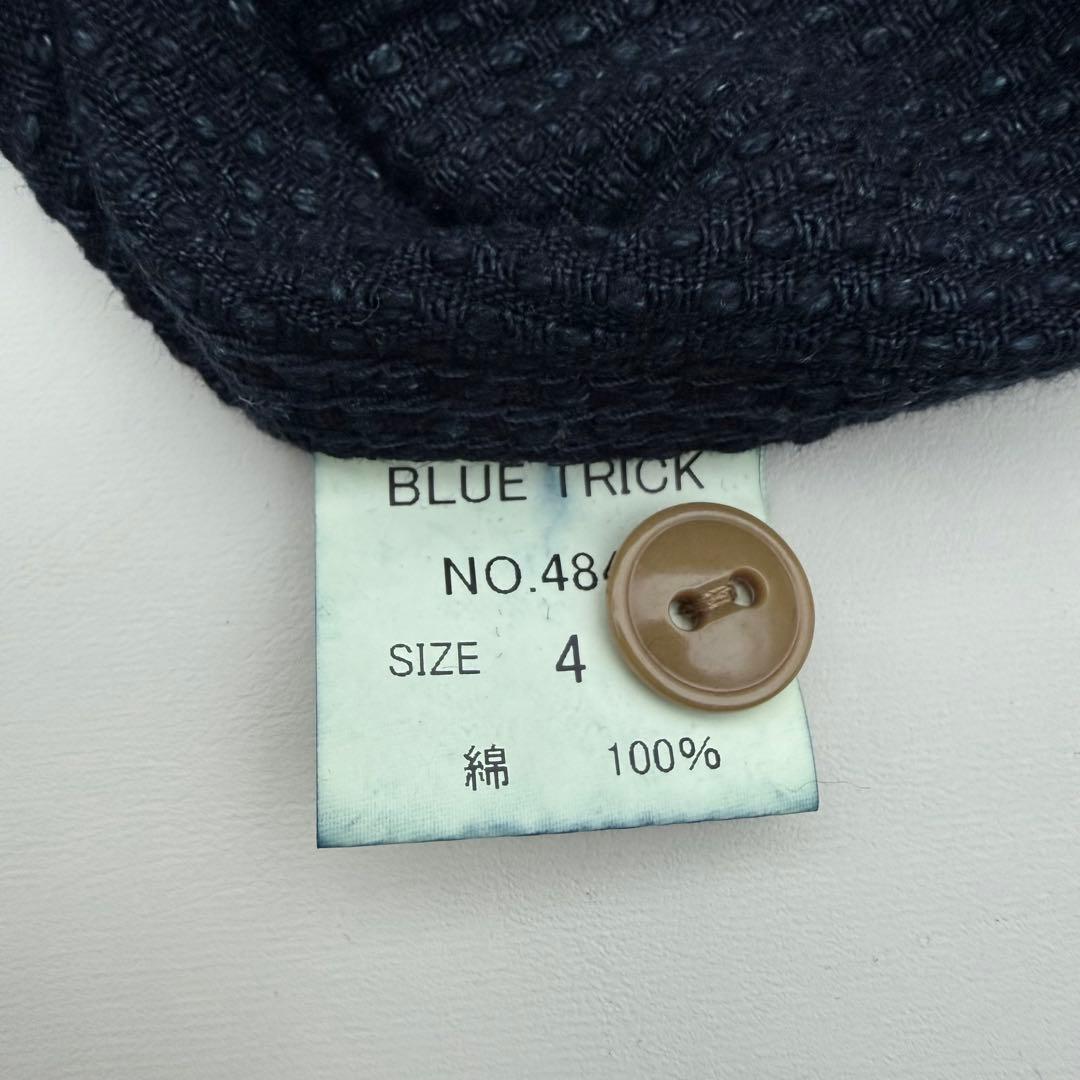 トップス Blue Trick / Sashiko Indigo Work Shirt 4