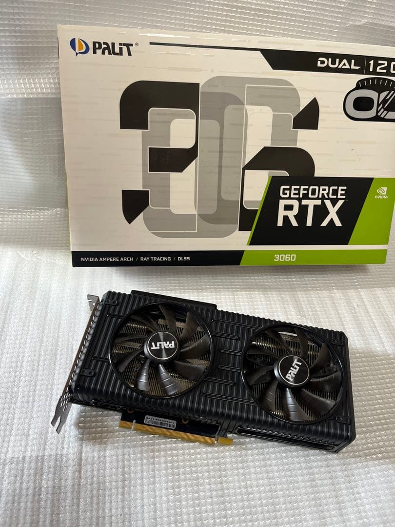 グラフィックボード・グラボ・ビデオカード PALIT GeForce RTX 3060 DUAL OC 12GB
