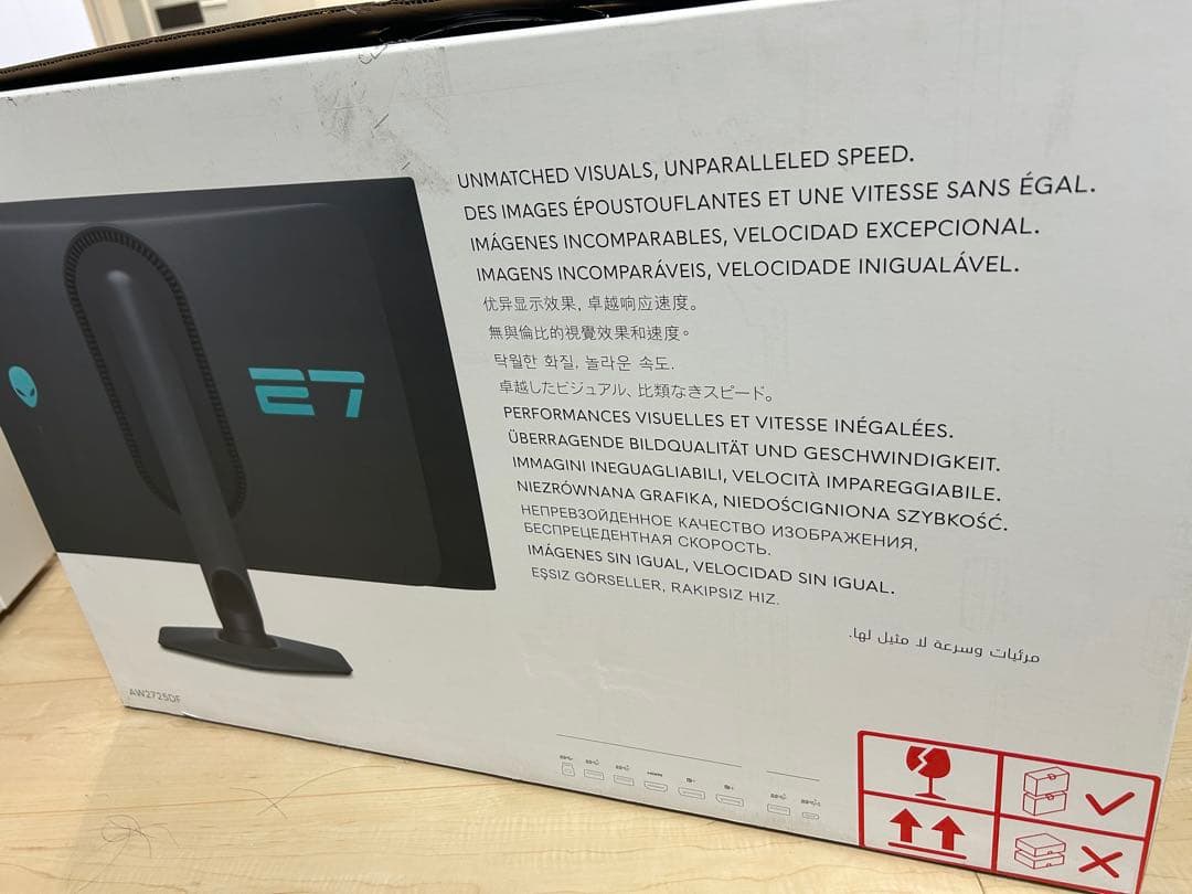 Dell AW2725DF 26.7インチ 有機EL Alienware