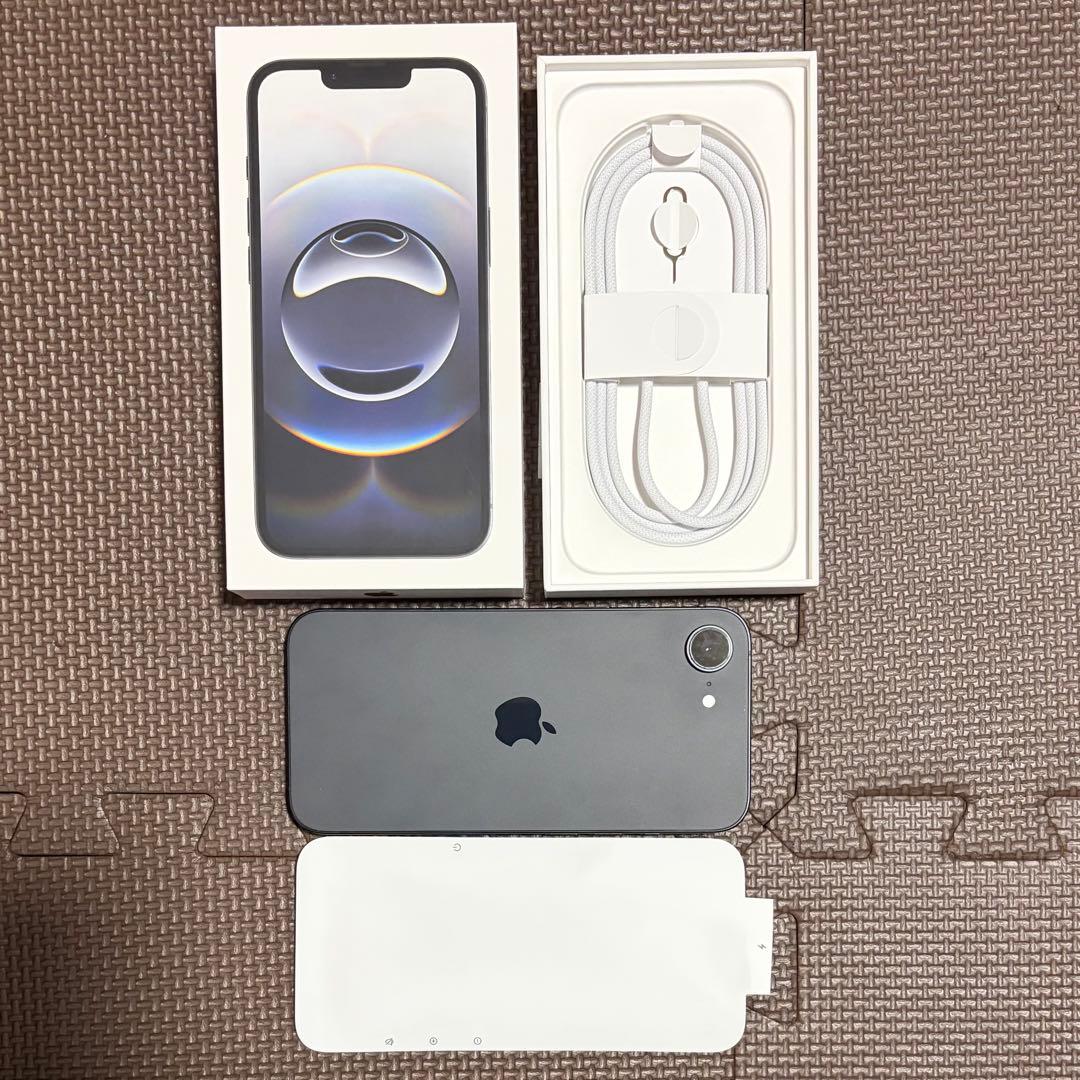 iPhone 16e ブラック 128GB