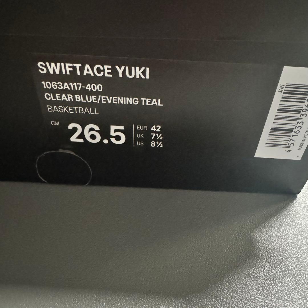 asics SWIFTACE YUKI 河村勇輝 26.5