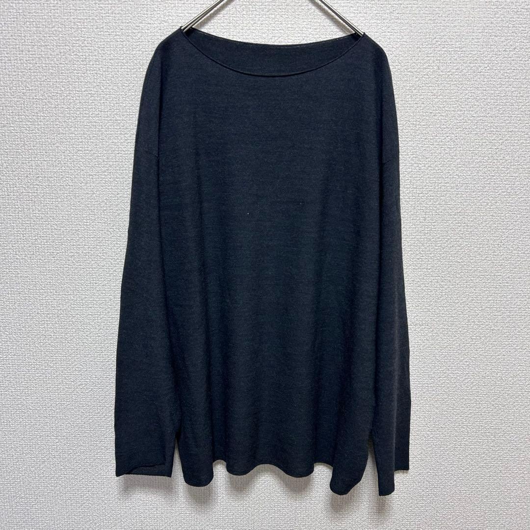 MITTAN 強撚ウールニット セーター 毛100% サイズ2 ミッタン