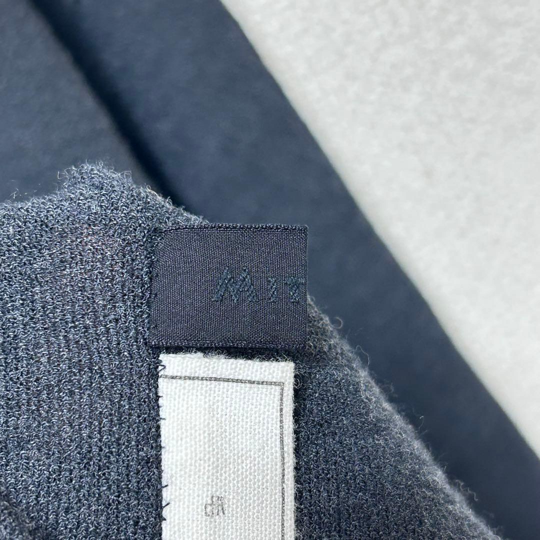 MITTAN 強撚ウールニット セーター 毛100% サイズ2 ミッタン