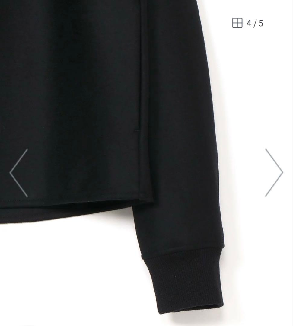 ジャケット・アウター JIL SANDER WOOL MELTON SWEATSHIRT W/ZIP