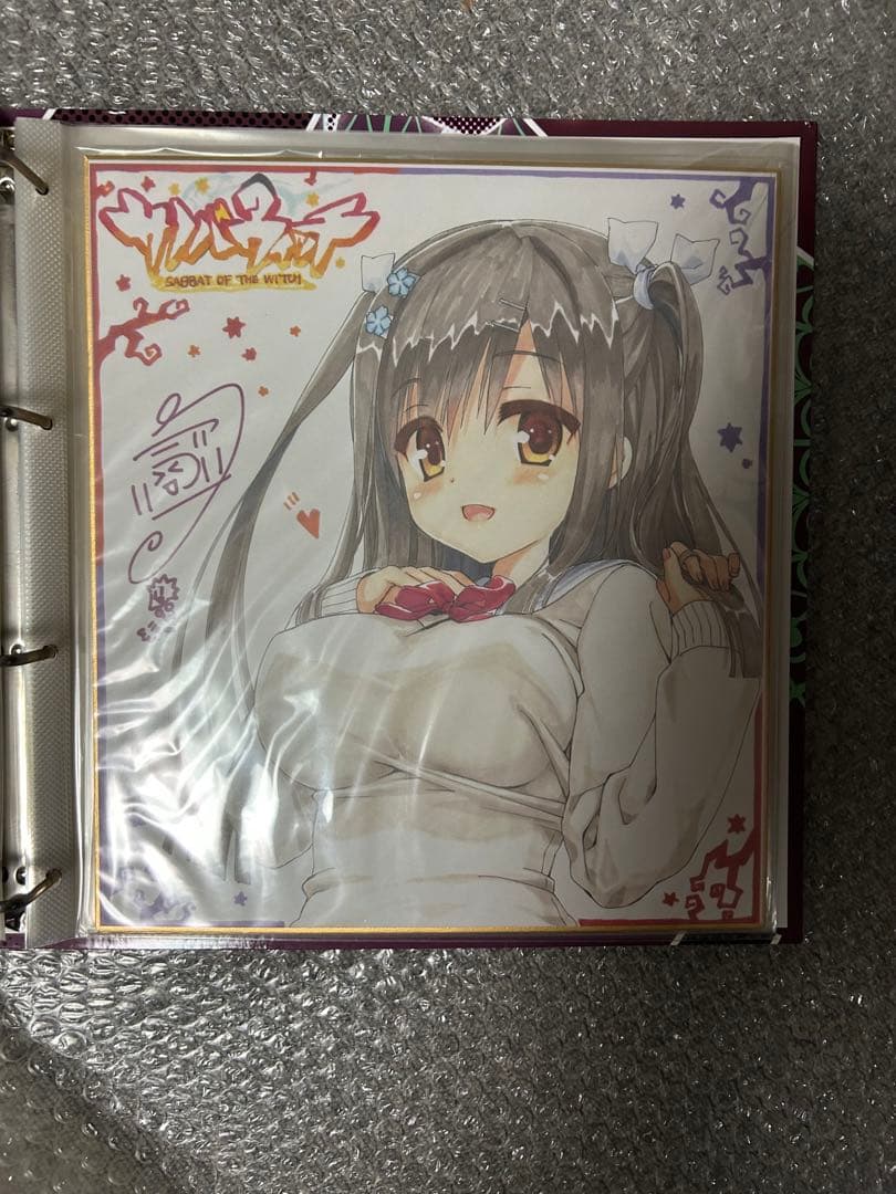 ゆずソフト 色紙 まとめ売り