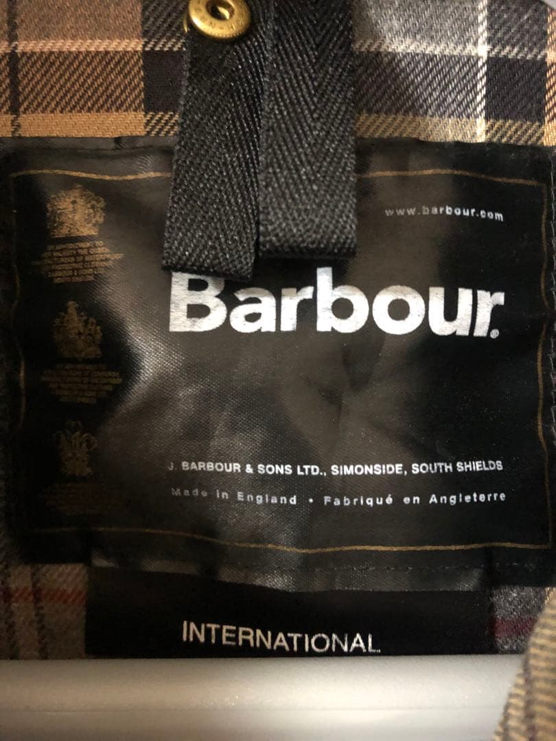 バブアー Barbour INTERNATIONAL ジャケット　38サイズ