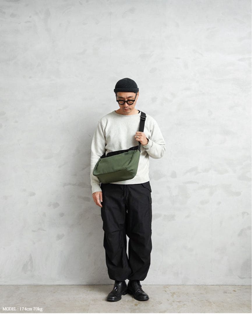 WAIPER.inc × CHROME ニュースペーパー メッセンジャーバッグ