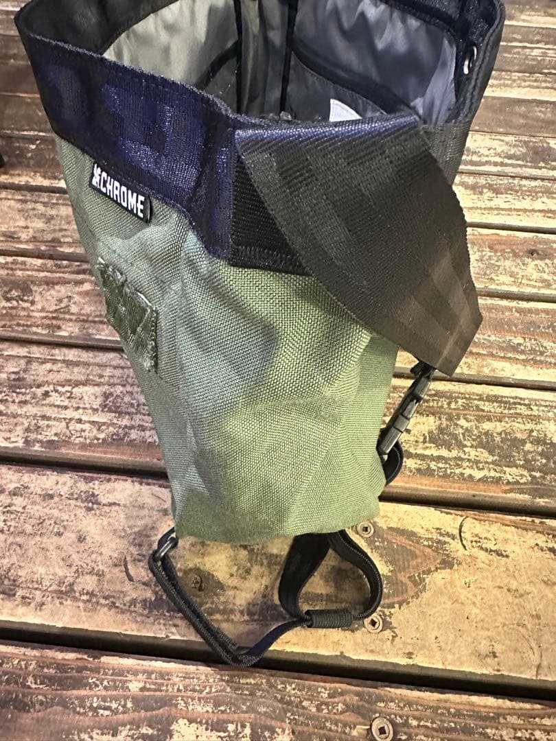 WAIPER.inc × CHROME ニュースペーパー メッセンジャーバッグ