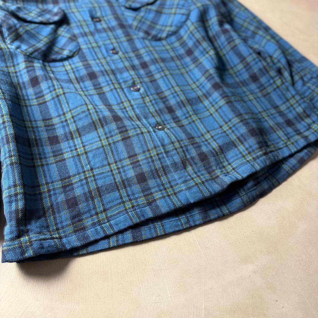 トップス 60s PENDOLTON wool board shirt