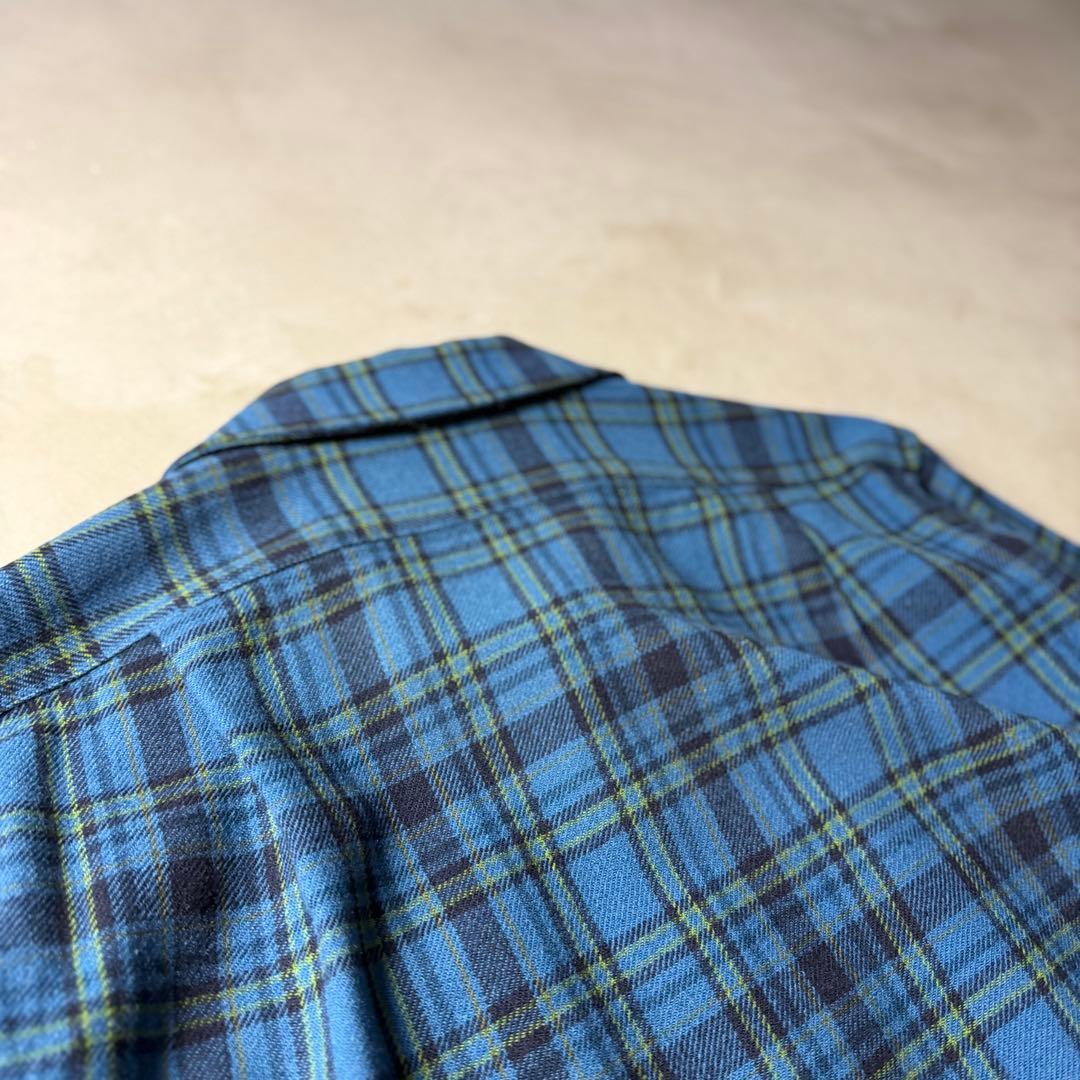 トップス 60s PENDOLTON wool board shirt