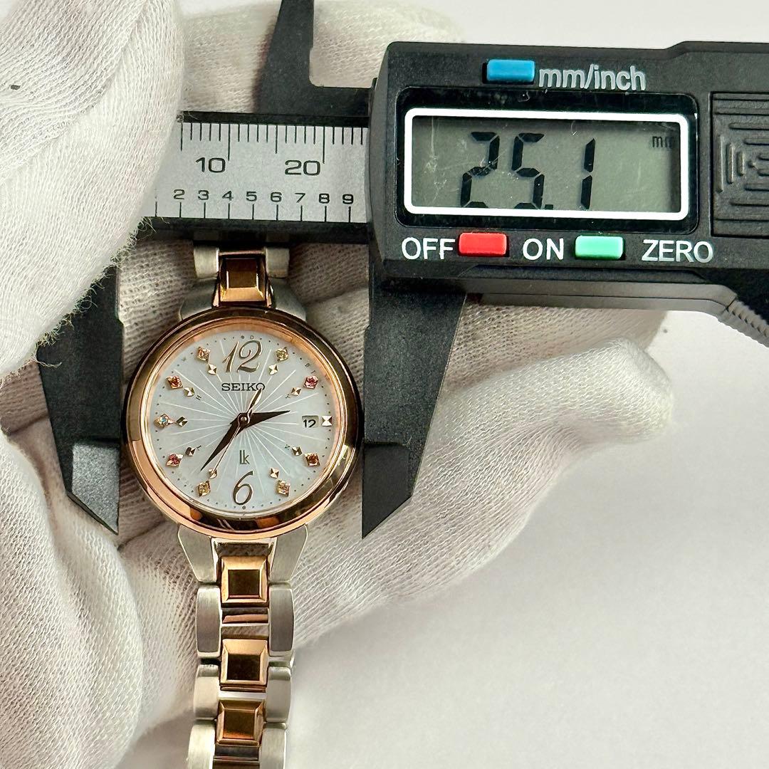 【限定モデル】セイコー ルキア 電波ソーラー レディース 腕時計 209