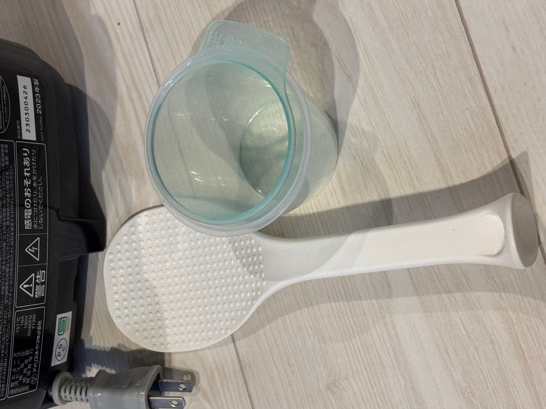 【美品】アイリスオーヤマ　RC-PDA30-B 銘柄炊き　圧力　IHジャー炊飯器