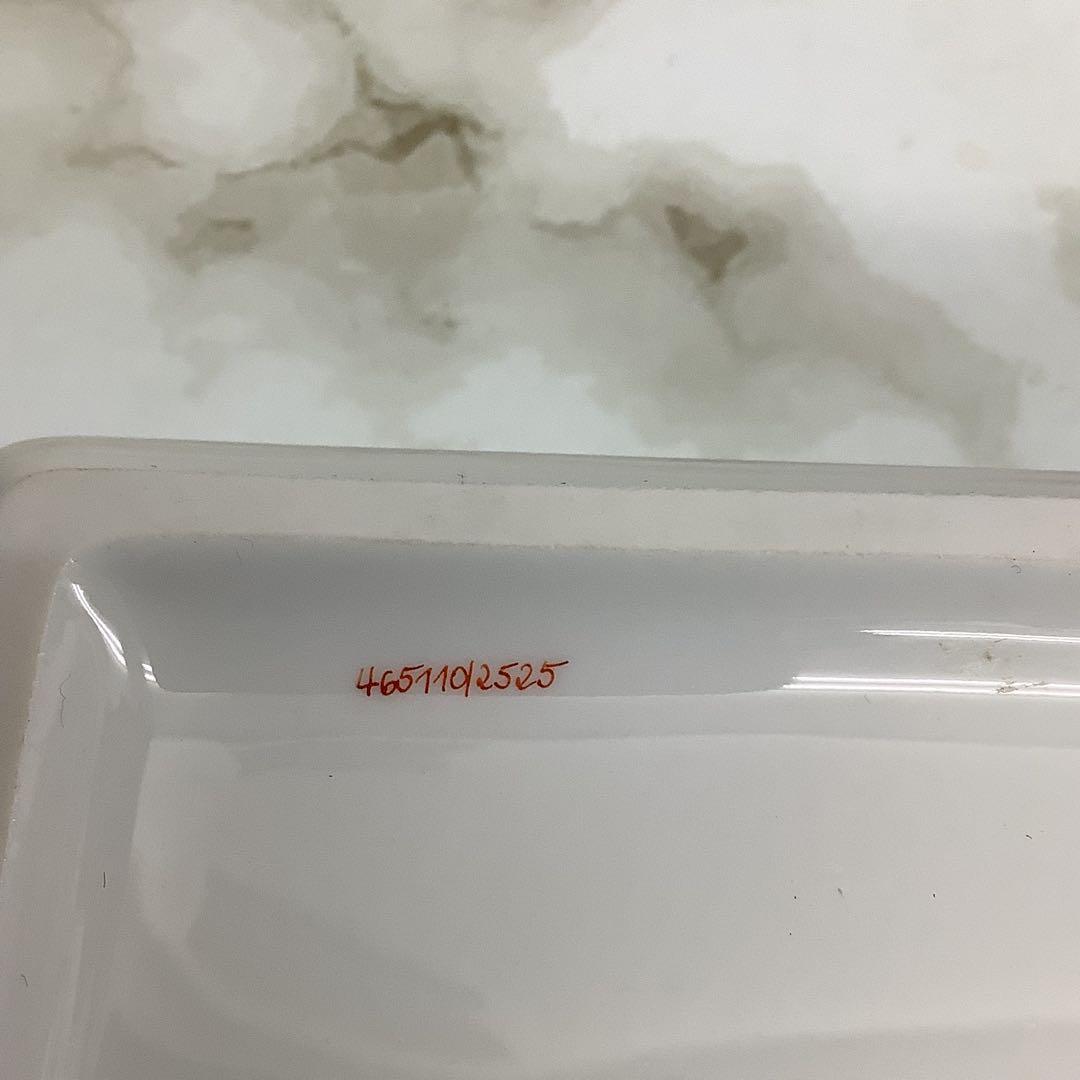 【未使用‼︎】MEISSEN マイセン 小物入れ タバコ入れ 金装 花 鳥 レア