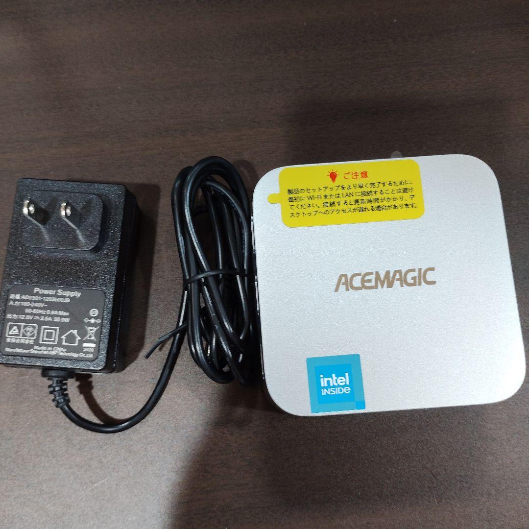 ミニPC N100 メモリ12gb SSD 256gb