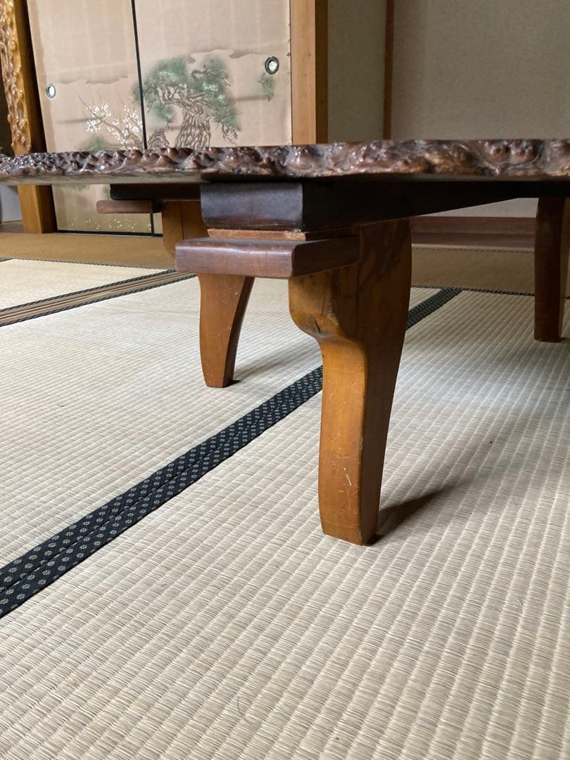 【未使用】座卓 テーブル 天然木 No.3