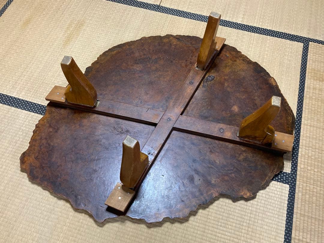 【未使用】座卓 テーブル 天然木 No.3