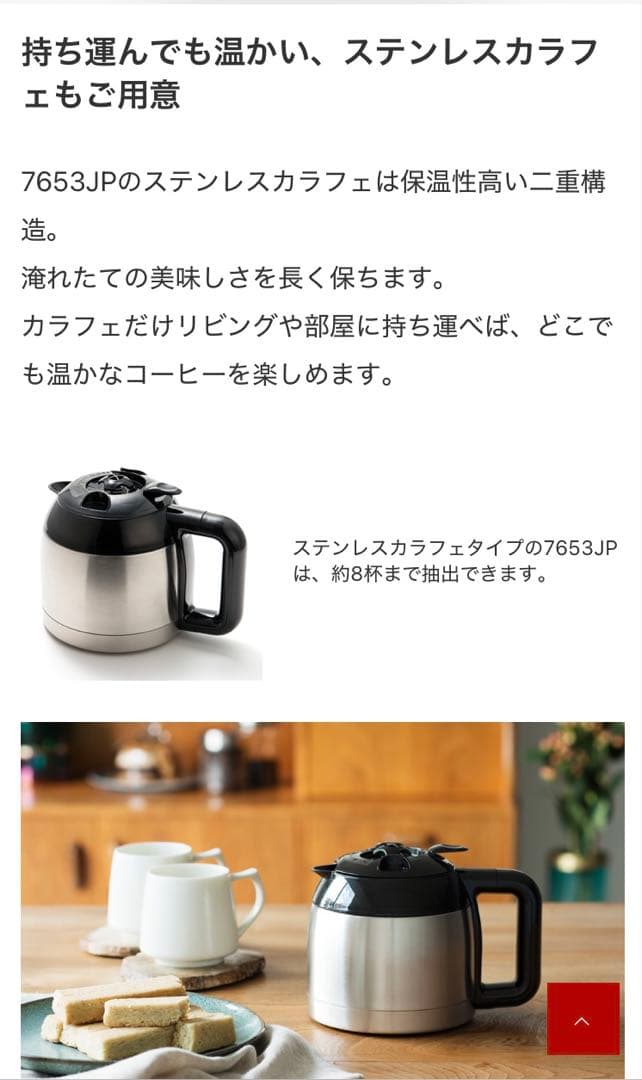 ラッセルホブス GRAN Drip 7653JP コーヒーメーカー