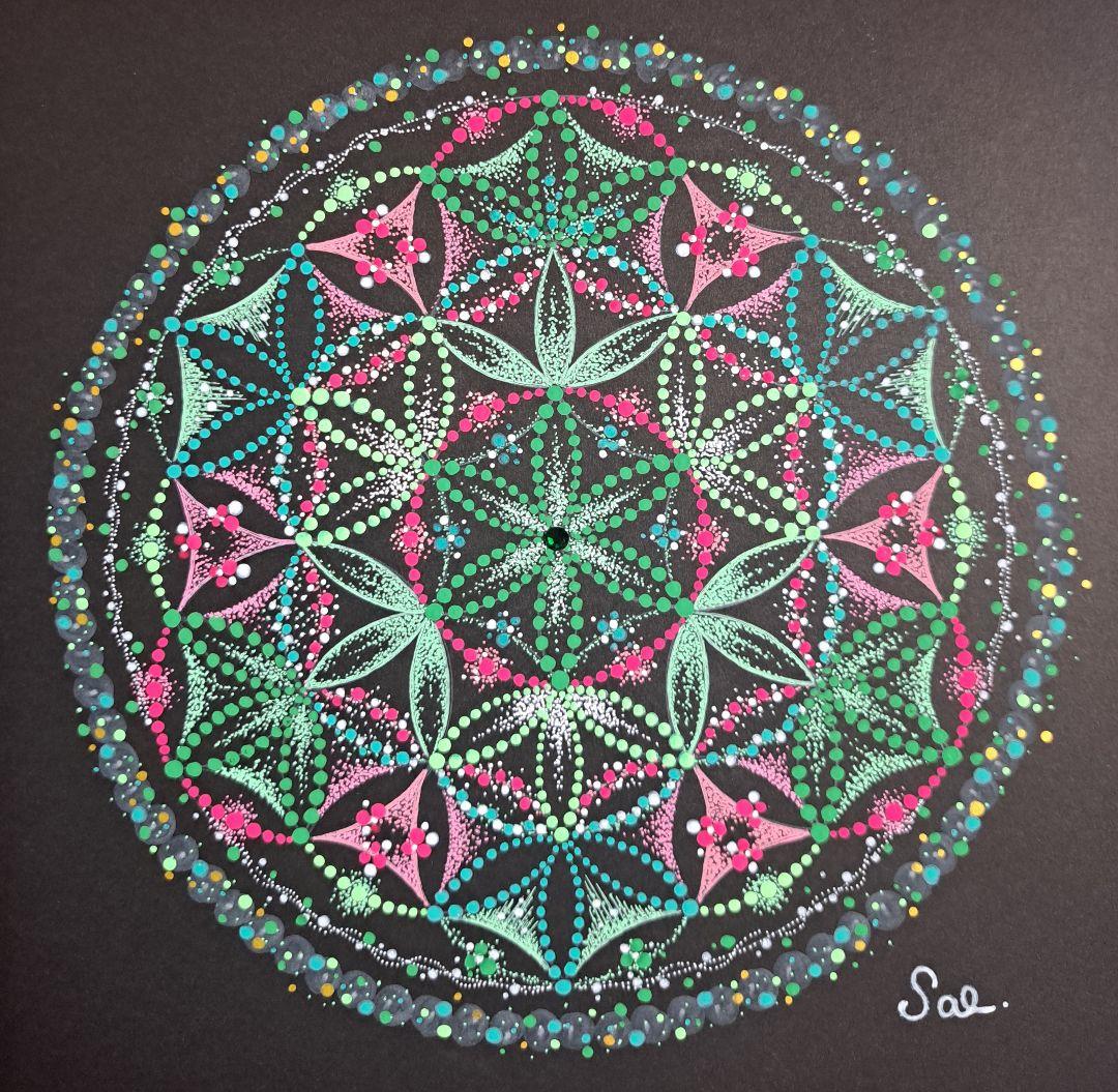 世界に一つ！あなただけの点描曼荼羅を描きます