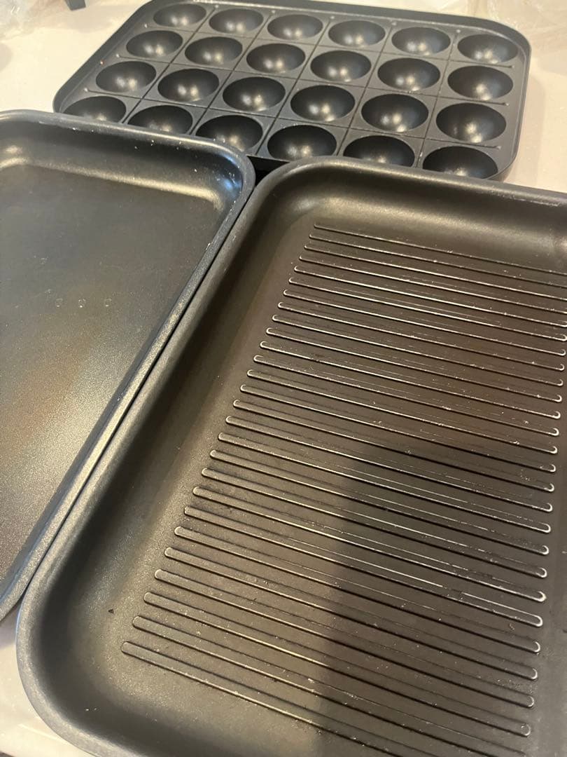 BRUNOホットプレート ピンク　ブルーノ　5点セット　取扱説明書付き鍋たこ焼き