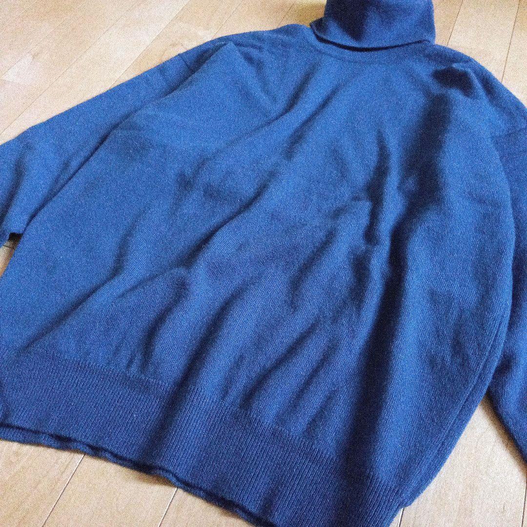 WILLIAM LOCKIE　カシミヤニットセーター　タートルネック　英国製