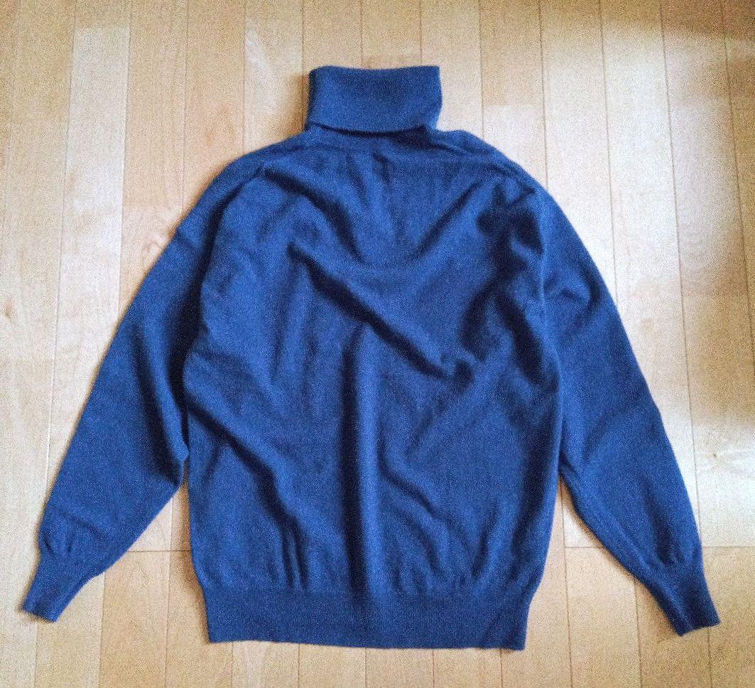 WILLIAM LOCKIE　カシミヤニットセーター　タートルネック　英国製