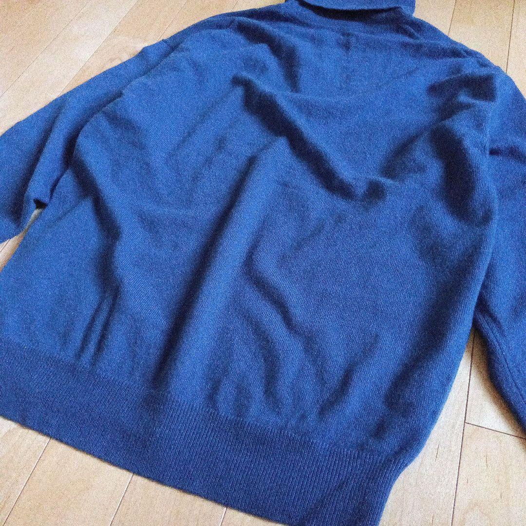 WILLIAM LOCKIE　カシミヤニットセーター　タートルネック　英国製