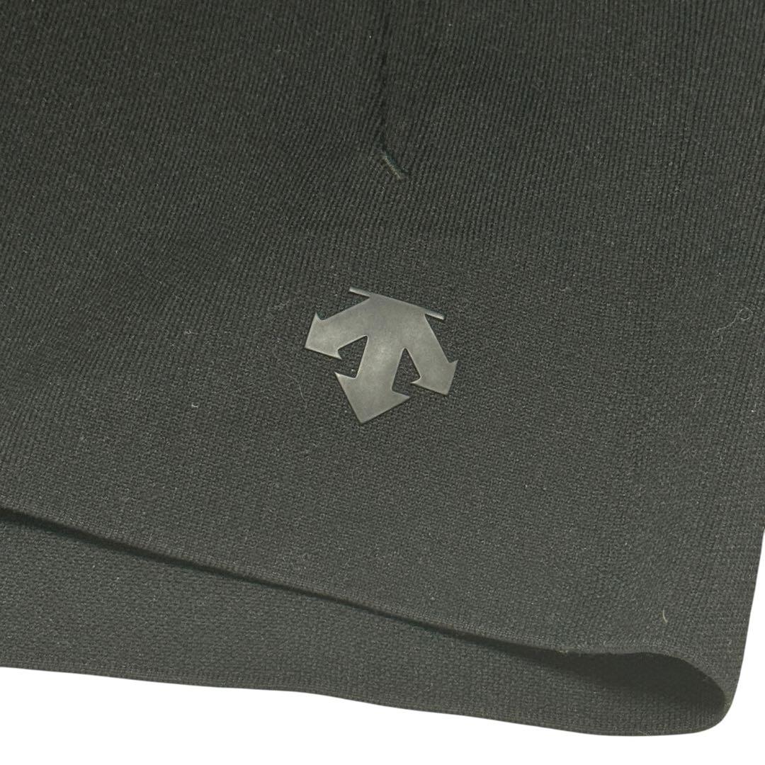 DESCENTE ALLTERRAINフュージョンニット　パーカー　ブラック　L