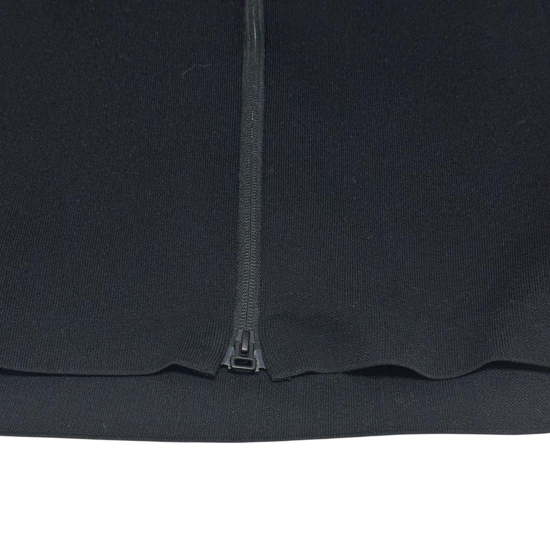 DESCENTE ALLTERRAINフュージョンニット　パーカー　ブラック　L