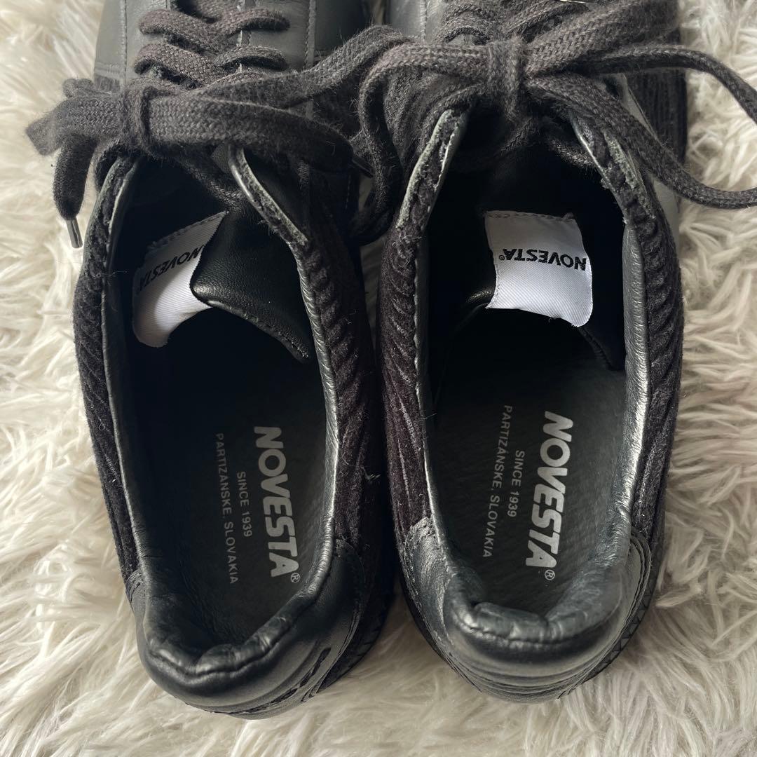 【未使用レベル】ノベスタ ジャーマントレーナー ブラック 41