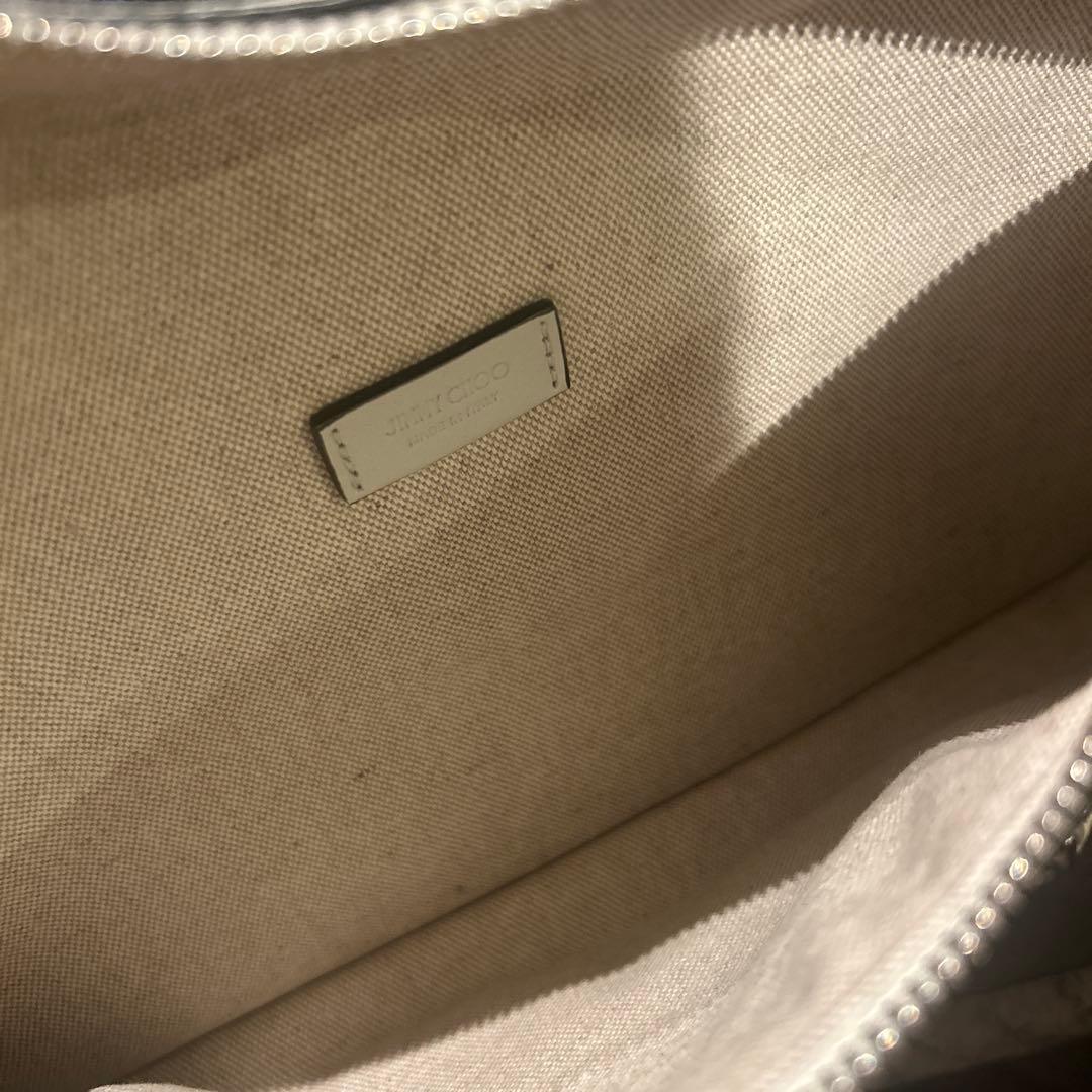 JIMMY CHOO ボディバッグ・ウエストポーチ ホワイト