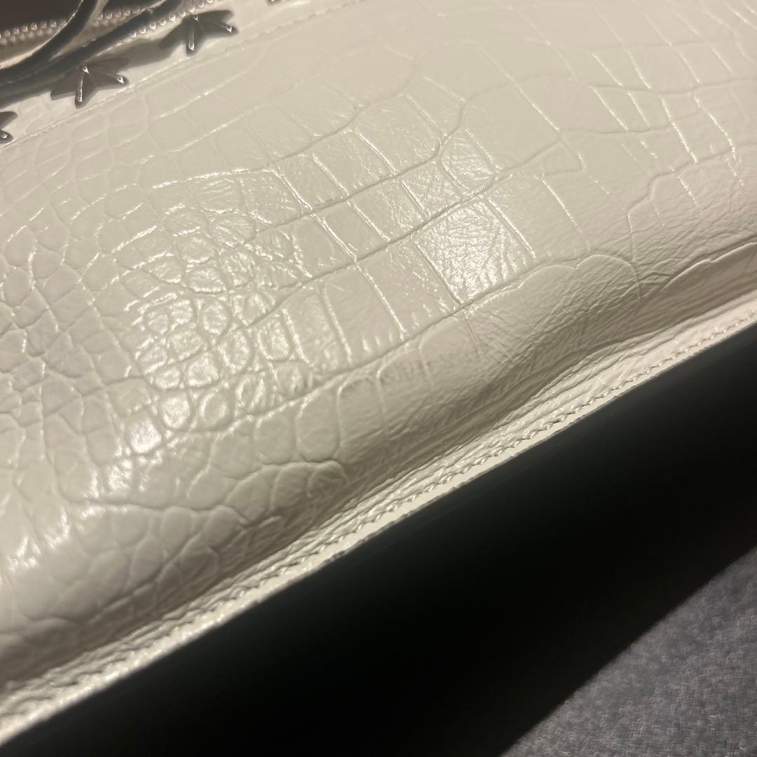 JIMMY CHOO ボディバッグ・ウエストポーチ ホワイト