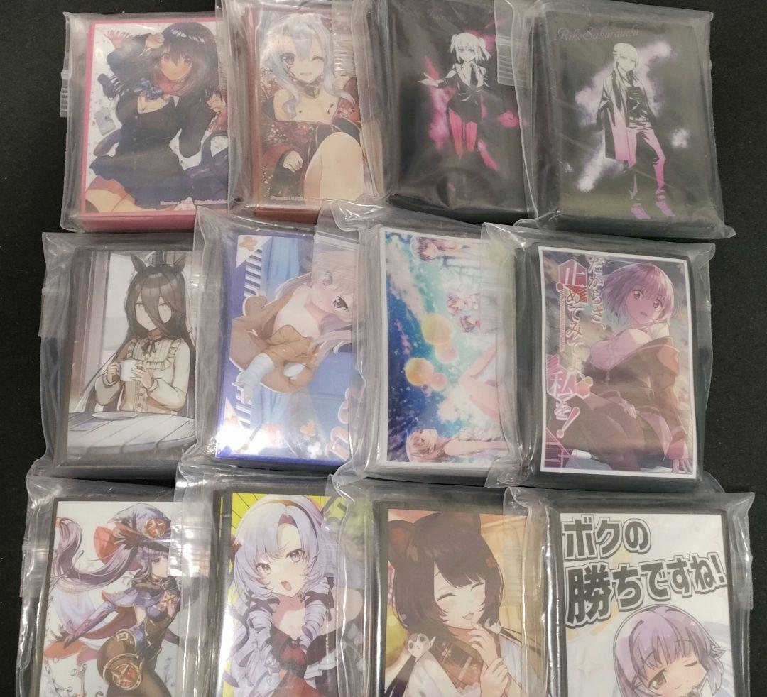 スリーブ102個、プレイマット10枚　まとめ売り/キャラスリ/カードサプライ