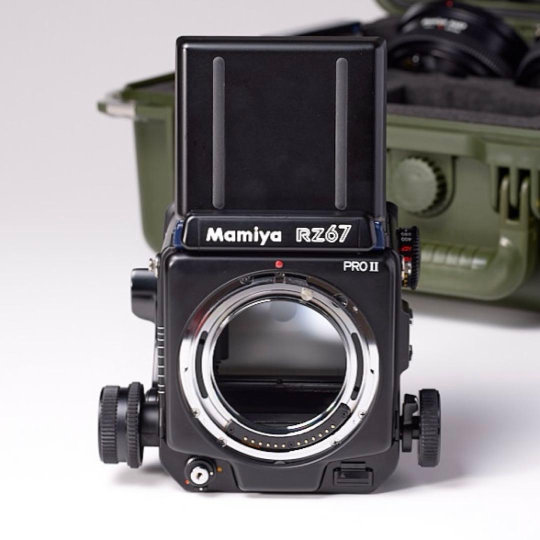 Mamiya RZ67 proⅡ レンズ2本/プリズムファインダー/中間リング