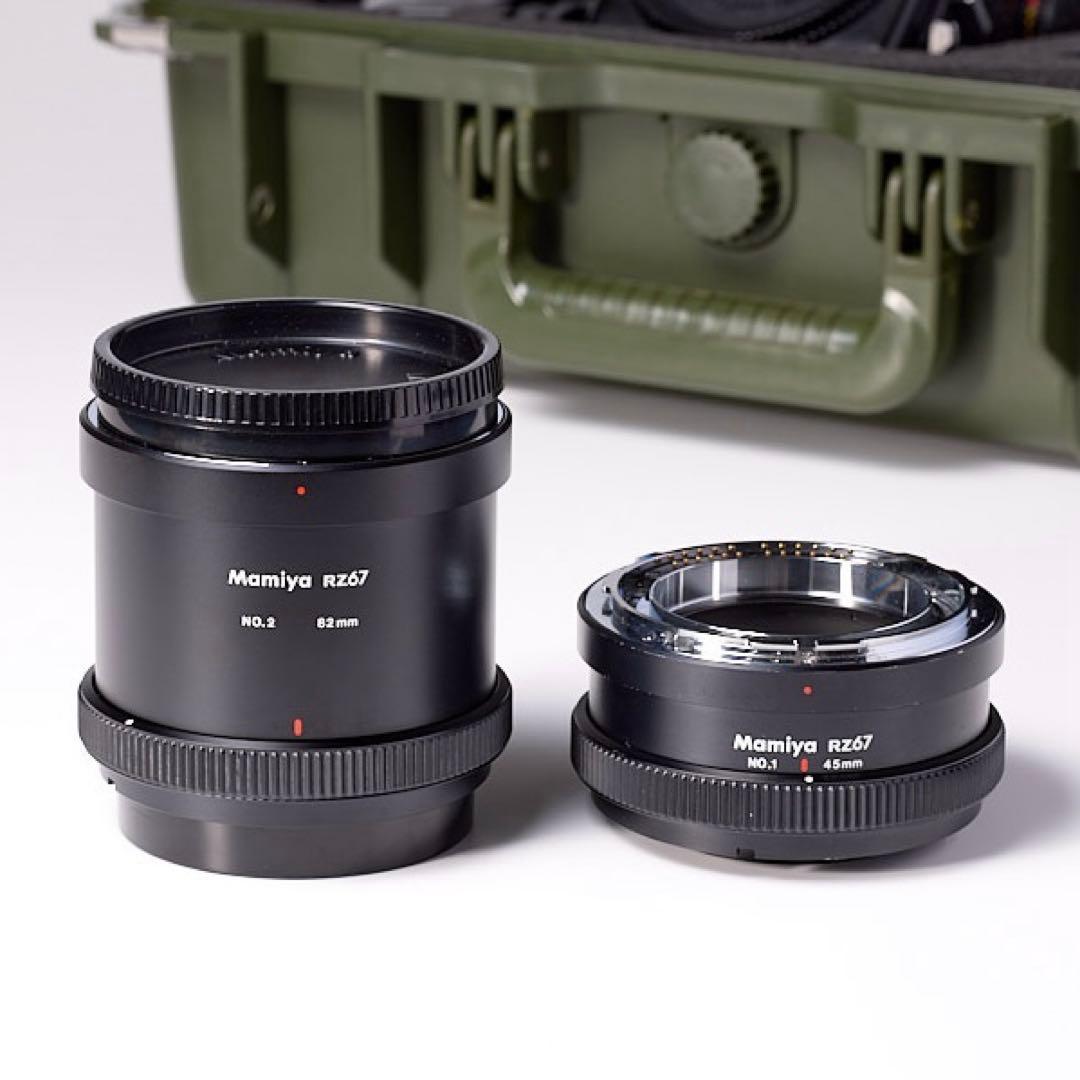 Mamiya RZ67 proⅡ レンズ2本/プリズムファインダー/中間リング