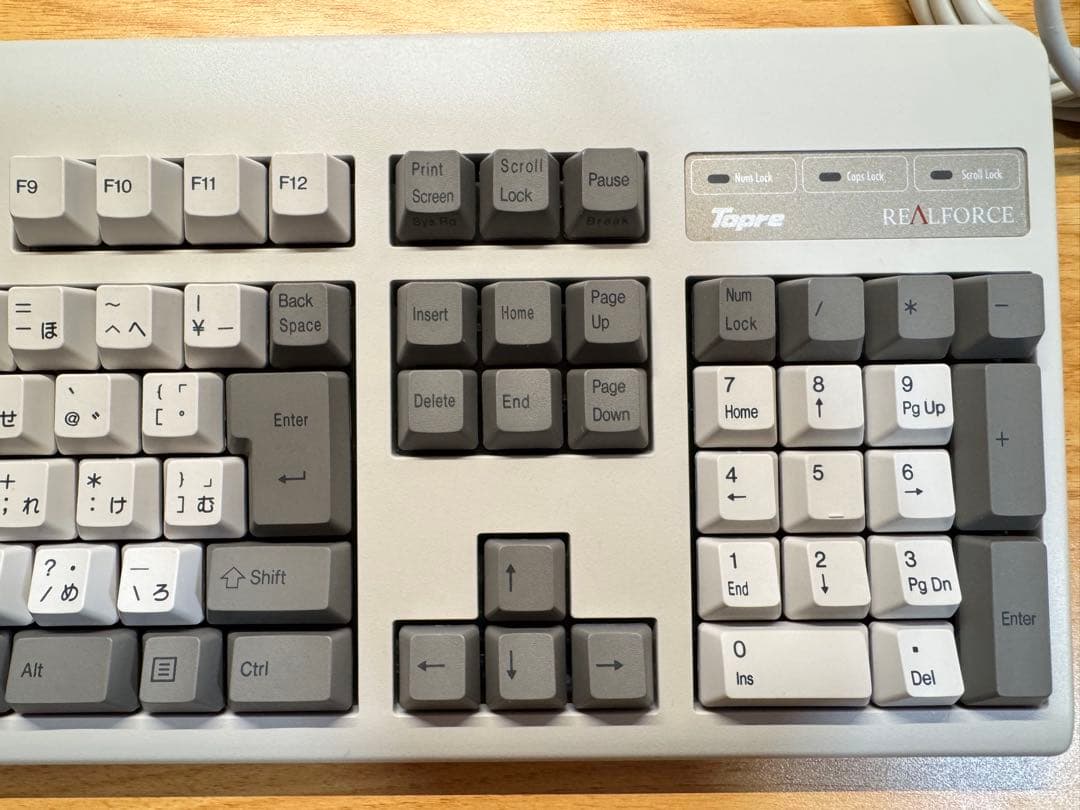 東プレ Realforce 108P-S 静音キーボード