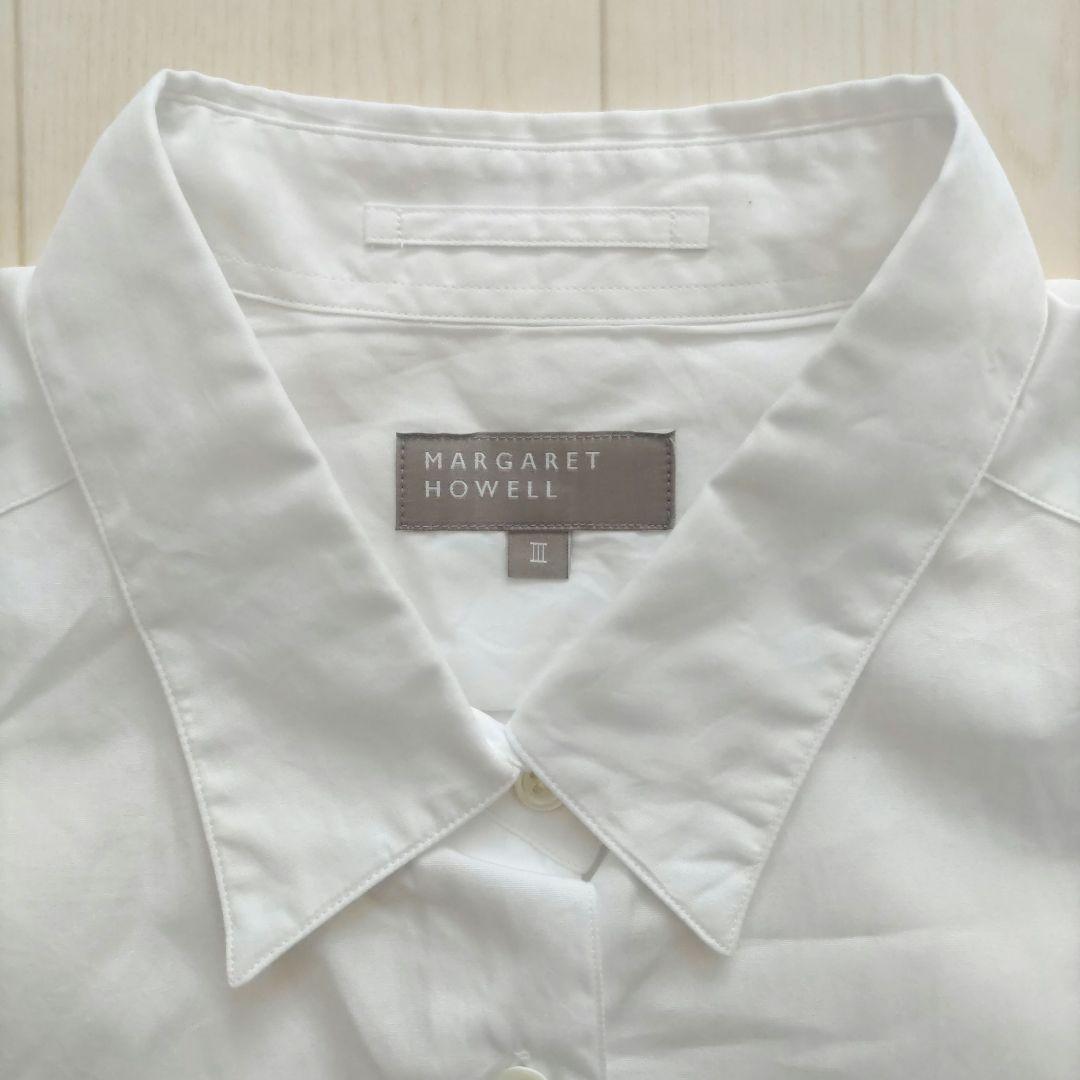 マーガレットハウエル　レディースシャツ（サイズⅢ）