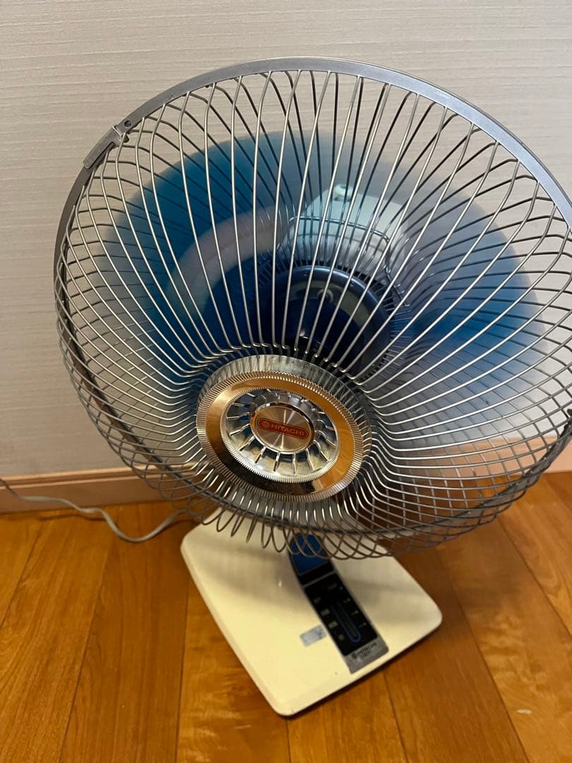 昭和レトロ HITACH 扇風機 日立 さわ風 1978年製 レトロ扇風機
