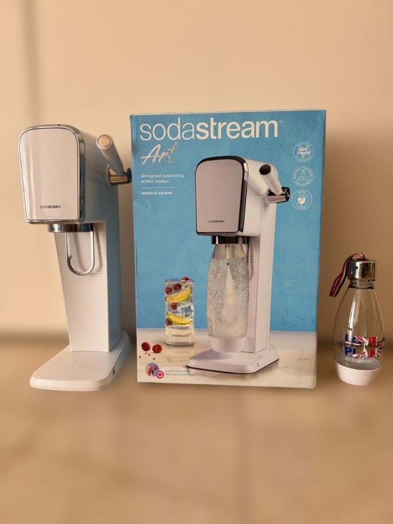 【極美品】ソーダストリーム アート ホワイト 炭酸水メーカー 動作確認済