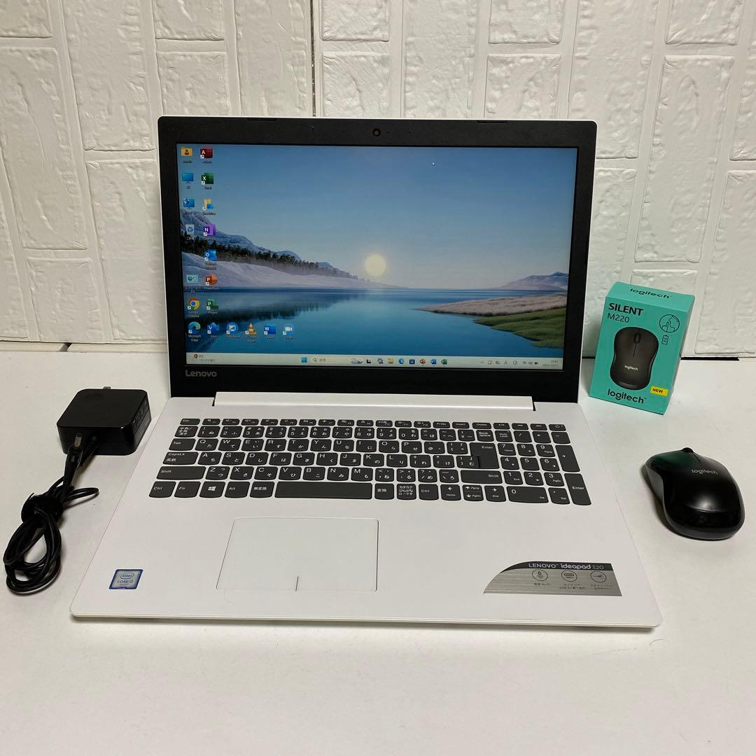 Windows11 オフィス付きSSDサクサク起動　美品　LENOVOノートPC