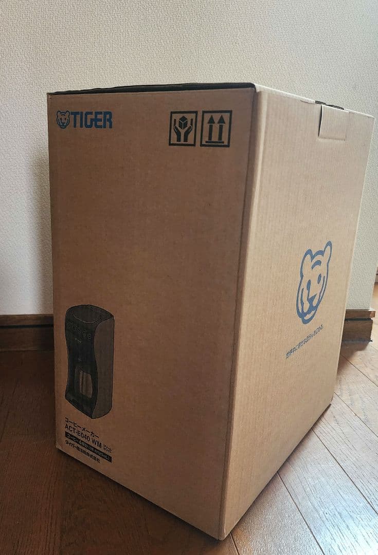 【新品未使用 】TIGER コーヒーメーカー ACT-E040WM